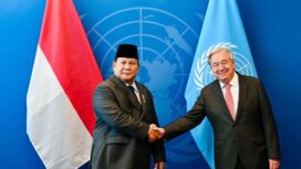 Prabowo Subianto dan Sekjen PBB   António Guterres
