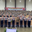 Foto bersama usai Acara Pembekalan Penulisan Manuskrip sebagai Tugas Akhir Pasis Akpol Angkatan 57, di Auditorium Paramartha Akpol, Semarang,  Senin 20 Oktober 2025. Foto: Akpol Semarang