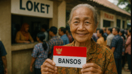 Warga masyarakat penerima bantuan langsung tunai layak bergembira, karena pemerintah mulai 20 Oktober 2025 ini, menaikkan jumlah nilai BLT masing-masing Rp 300.000/ PKM/PKH. Foto: stimikomputama.ac.id