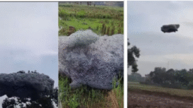 Inilah sejumlah foto warganet yang mengabadikan sebuah fenomena yang terjadi di langit Subangg, Jawa Barat, khususnya di kawasan Kecamatan Patokbeusi,  terjadi mulai dari hari Jumat, 24 Oktober 2025, Kemunculan busa juga dilaporkan masih terjadi hingga hari Senin, 28 Oktober 2025, pasca hujan dan membuat warga setempat heboh. Foto: kolase