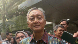 Menteri Pekerjaan Umum (PU) Dody Hanggodo memberikan keterangan rencana pembangunan ulang Ponpes Al Khoziny pada tanggal Selasa, 7 Oktober 2025. Usai pertemuannya dengan Menteri Koordinator Bidang Pemberdayaan Masyarakat Muhaimin Iskandar di kantor Kementerian PU, Jakarta Selatan. Foto: cnn