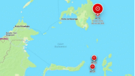 BMKG terbitkan pengumuman waspada terjadi tsunami efek dari gempa magnetudo 7.6 di wilayah Davao Filipina, Jumat siang, 10 Oktober 2025. Foto: istimewa
