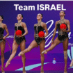 Ilustrasi. Salah satu cabang senam tim Israel. Foto: Instagram@
_israelrhythmic_