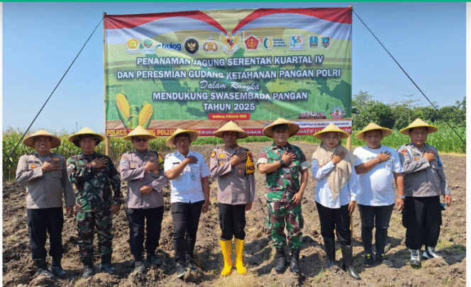 
					Tanam jagung serentak Kuartal IV dilaksanakan di desa Sawiji, Jogort, Jombang, Rabu 8 September 2025, dilaporkan Forkoca Jogorot dilaporkan menggunakan video ke Youtube.com. Foto: jombangkab.go.,id
