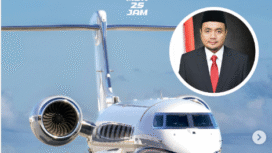 Dewan Kehormatan Penyelenggara Pemilu (DKPP) pada hari Rabu, 21 Oktober 2025, menjatuhkan sanksi peringatan keras kpada pimp;inan dan anggoat komisioner KPU, karean melakukan perjalanan menggunakan jet pribadi sebanyakl 59 kali menghabiskan dan Rp 90 miliar. Pengunaan jet pribadi itu tidak memenuhi persayaratan aturan. Foto: instagram@madura25jam
