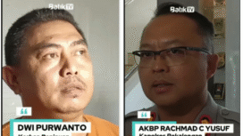 Dwi Purwanto, warga Pekalongan melapor ke polisi. gegara merasa ditipu oleh dua oknum polisi dan dua warga sipil. Ia telah mengeluarkan dana Rp 2,65 m, tetapi anaknya gagal masuk akademi Kepolisian (Akpol). Saat ini perkara ditangani oleh Polda Jawa Tengah. Foto: BatikTV