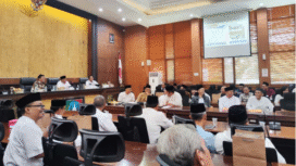 Pemerintah Kabupaten Jombang menggelar Rapat Tim Koordinasi Penanggulangan Kemiskinan (TKPK) Tahun 2025 di Ruang Soero Adiningrat, Sekretariat Daerah Kabupaten Jombang, Rabu 15 Oktober 2025. Foto: diskominfo pemkab jombang