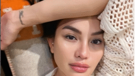 Jaksa Inda Putri Manurung menuntut hukuman 11 tahun penjara serta denda Rp 2 miliar kepada selebritis Nikita Mirzani, dalam kasus pemerasan dan TPPU di Jakarta Selatan, Kamis, 9 Oktober 2025. Foto: Instagram@nikitamirzanimawardi.172