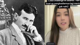 Nikola Tesla dan Ayu Jasmine, sumber IG AyuJasmine