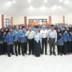 Coaching Manajemen Kepegawaian bertajuk “Ning Ita Sinar ASN” (Sesi Inspirasi dan Arahan ASN BerAKHLAK) di Kantor Kelurahan Jagalan, Senin (10/11/2025). Dok.Humas