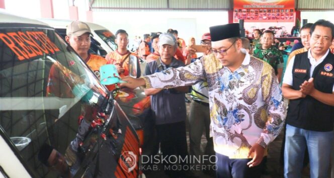 
					Rizal Octavian, Apresiasi para Relawan Kemanusiaan Bumi Majapahit. Dok.Diskominfo