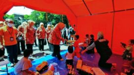 Pemkab Lumajang ingatkan soal donasi dan pengungsian resmi warga korban erupsi Gunung Semeru. (Kominfo Lumajang)