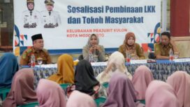 Sosialisasi program STAR di Pendopo Kelurahan Prajurit Kulon Mojokerto.Dok.Humas