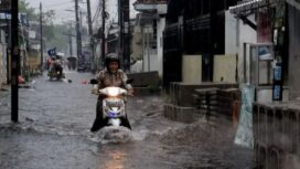 Ilustrasi kawasan banjir