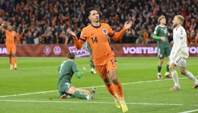 
					Tim Belanda lolos final Piala Dunia