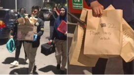 Penggeledahan rumah pelaku