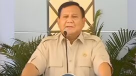 Presiden Prabowo Subianto berpidatoi keras kepada jajaran direski BUMN. Usaha rugi tetapi masih nekad ajukan tantiem (bonus prestasi kerja). Foto: krewdinews.com/ dok