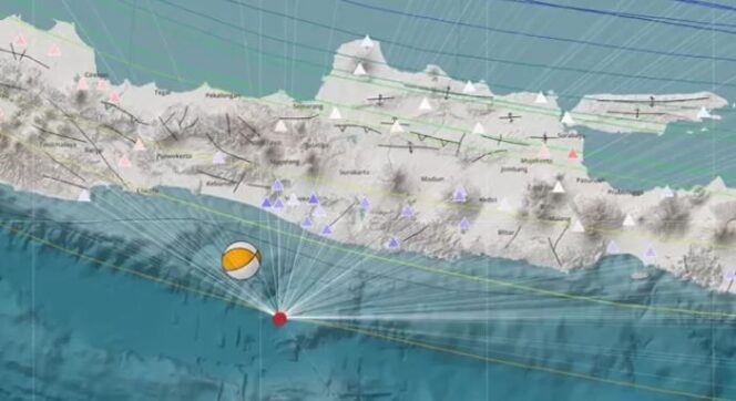 
					Lokasi Yogyakarta rawan gempa