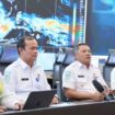 (kedua dari kanan) Direktur Meteorologi Publik BMKG Andri Ramdhani dalam konferensi pers, Jakarta, Rabu (26/11/2025) (Foto: Tangkapan Layar Youtube/Info BMKG)
