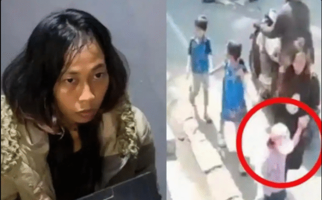 
					Sri Yuliana, 32, tersangka  penculik Bilqis Ramadani, 4 tahun enam bulan,. Diduga kuat perilakunya itu akibat tekanan enokomi yang berat, setelah suaminya meninggalkan dirinya dengan lima anak. Sebagai singel paren ia harus menghidupi seluruh anaknya, akhirnya menjual tiga anaknya dengan harga Rp 100.000/ anak. Foto: Kolase