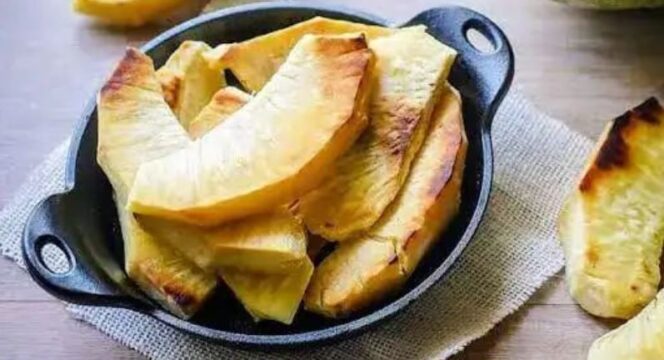 
					Buah sukun punya indeks glikemik rendah