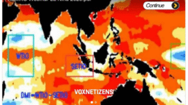 BKG telah merilis pengumuman, Sabtu 1 November 2025, bahwa selama November 2025 - Maret 2026, bakal terjadi cuaca ekstrem di Indonesia. Diprediksi bakal terjadbadai mirip La Nina dan Seroja di wilayah Indonesia. Foto: