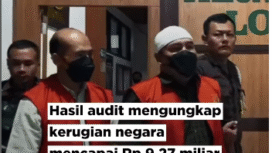 Kejaksaan Lombok Timur menahan empat orang tersangka dalam kasus dugaan koruspi pengadaan ITK laptorp Chromebook senilai Rp 32 miliiar, dengan kerugian Rp 9,27 miliar. Foto: Instagram@jaksapedia