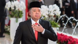 Menteri ATR/BPN Nusron Wahid menegaskan  Jusuf Kalla  mempunyai GHB atas tanah 16 ha lebih yang bersengketa dengan dengan GMTD di Makassar. Eksekusi atas tenah tersebut menurut Nusron belum memenuhi syarat hukum. Pernyataan disampaikan di jakarta, Kamis November 2025. Foto: Instagram@nusronwahid