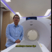 Inilah perangkat kesehatan paling modern di Indonesia, disebut PET-Scan yang mampu mendeteksi penyakit pada tubuh manusia. Fasilitas ini sekarang sudah ada di RS Kemenkes Jawa Timur, di Surabaya. Foto: Instagram@bgsadikin