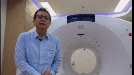 Inilah perangkat kesehatan paling modern di Indonesia, disebut PET-Scan yang mampu mendeteksi penyakit pada tubuh manusia. Fasilitas ini sekarang sudah ada di RS Kemenkes Jawa Timur, di Surabaya. Foto: Instagram@bgsadikin