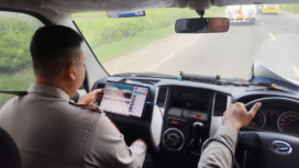 Polantas Gresik melaksanakan Operasi Zebra 2025, Jumat, 21 November 2025, mengerahkan unit ETLE Incar di sejumlah titik strategis, terutama di kawasan Kecamatan Manyar dan Kecamatan Bungah. Foto: Polres Gresik