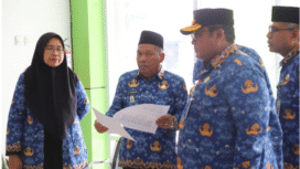 Inilah sidak perdana Wakil Bupati Jombang H Salmanudin Yazid ke Puskesmas Jelakombo yang baru diresmikan 6 Oktober 2025, serta pembangunan trotoar simpang tiga Jl, KH Abdurrahman Wahid, Senin 17 November 2025. Foto: Diskominfo Pemkab Jombang