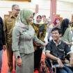 Peringatan Hari Disabilitas Internasional (HDI) 2025 di Kota Mojokerto berlangsung pada Selasa (2/12/2025) di Hall MPP Gajah Mada. Dok.Humas