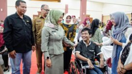 Peringatan Hari Disabilitas Internasional (HDI) 2025 di Kota Mojokerto berlangsung pada Selasa (2/12/2025) di Hall MPP Gajah Mada. Dok.Humas