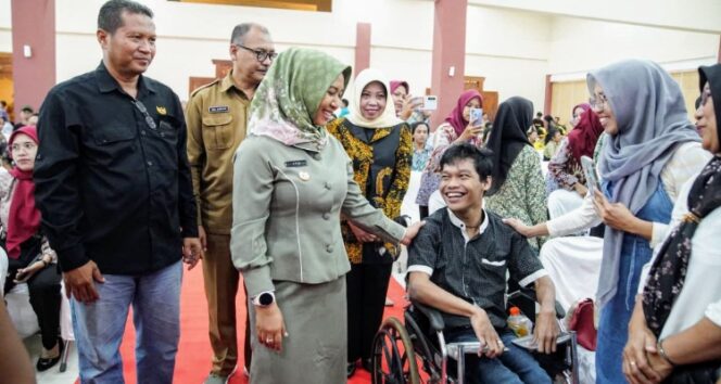 
					Peringatan Hari Disabilitas Internasional (HDI) 2025 di Kota Mojokerto berlangsung pada Selasa (2/12/2025) di Hall MPP Gajah Mada. Dok.Humas