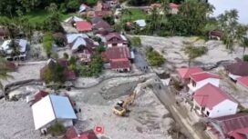 Keruskan sangat masif, menyebabkan tujuh kepala daerah di Aceh menyatakan tidak sangup menangani bencana yang menimpa wilayahnya. Menyoroti fakta terkini penanganan bencana alam di Sumatera, dari Aceh, Sumatera Utara, hingga Sumatera Barat. (Dok. BNPB)