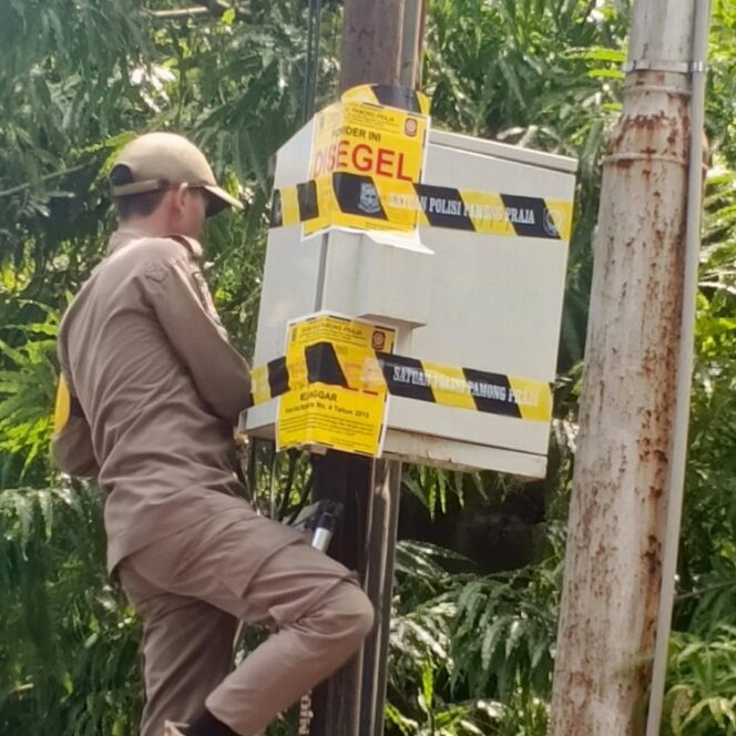 
					Total sebanyak sepuluh perusahan yang layanannya dihentikan sementara. Dok.Humas