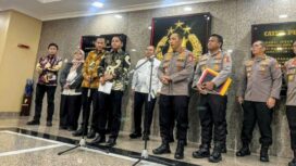 Kemenhut, Polri hingga Kejagung mulai selidiki soal kayu gelondongan di banjir Sumatera. (polri.go.id)