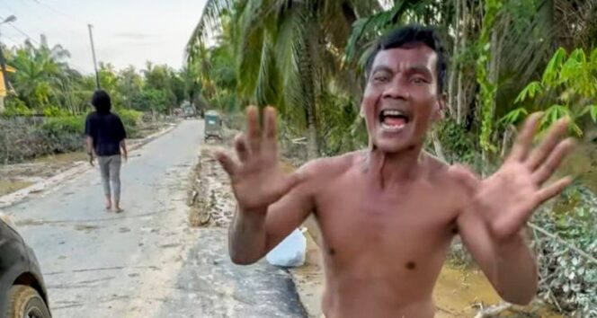 
					Tangkapan layar seorang pengungsi di Aceh Tamiang yang menyebut makanan lebih penting di tenda pengungsian dibandingkan uang. (Facebook/Charren Ladyong Yekching)