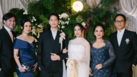 Acara pernikahan Tristan Juliano dengan Narrel Amara. Foto.ig@addiems999 