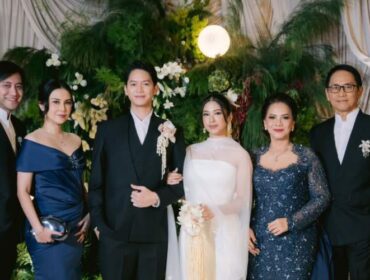 Acara pernikahan Tristan Juliano dengan Narrel Amara. Foto.ig@addiems999 