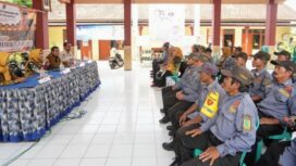 Pemerintah Kota Mojokerto Perkuat Peran Satlinmas Lewat Siskamling. Dok. Humas 