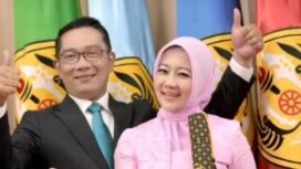 Mantan Gubernur Jawa Barat, Ridwan Kamil (RK) bersama Atalia Praratya. ig@ridwankamil 