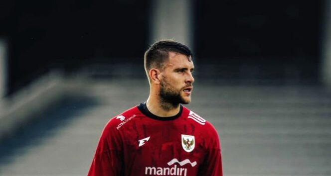 
					Penjaga gawang timnas Indonesia Marteen Paes. Foto.Ist