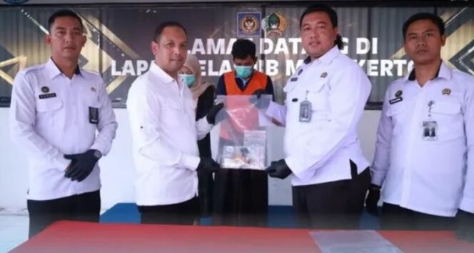 
					Drama Penyelundupan Sabu di Lapas Mojokerto Terbongkar. (Foto.Ist)