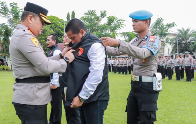 
					Kapolres Jombang saat resmikan Satgassus Curanmor