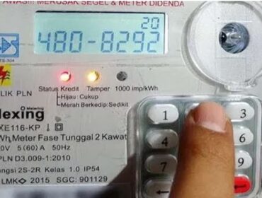 Ilustrasi token listrik