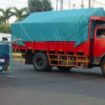 Selama lebaran praktis truk banyak nganggur