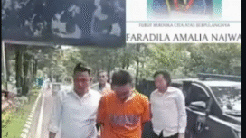 Brigkla Agus Sulaiman dibawa ke Mapolda Jatim, untuk mengikuti pemeriksaan lanjutan, dalam kasus tewasnya mahasiswi UMM Fradila Amalia Najwa, yang tidak lain masih adik ipar. Foto: Instagram@kabarpasuruan.kapas