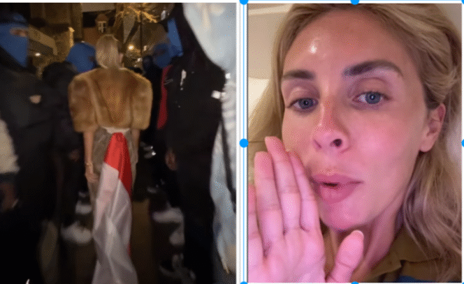 
					Beginilah ulah artis film dewasan Inggeris, Bonnie Blue, atau Tia Emma Billinger mengunggah video yang menyindi Bali dan Indonesia, setelah berada di London. Sebelumnya atas pelangagran lalu lintas dan perbuatan tak senoinoh divonis dengan Rp 200.000 dan dilarang masuk bali selama 10 tahun. Foto: Instagram@bonnieblue